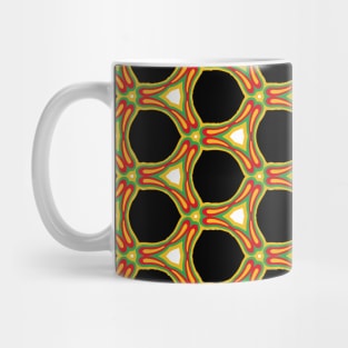 African Patterns with African Colors Mug